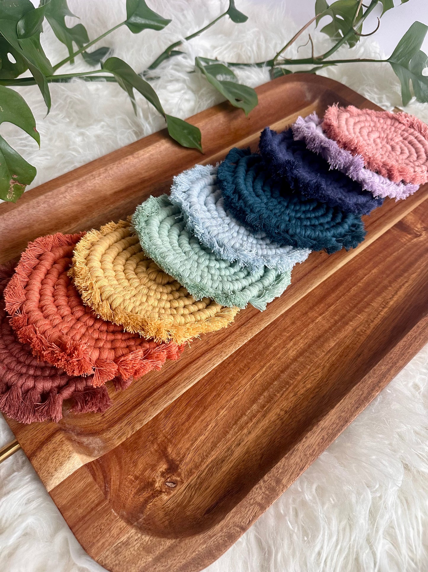 Macrame Coasters