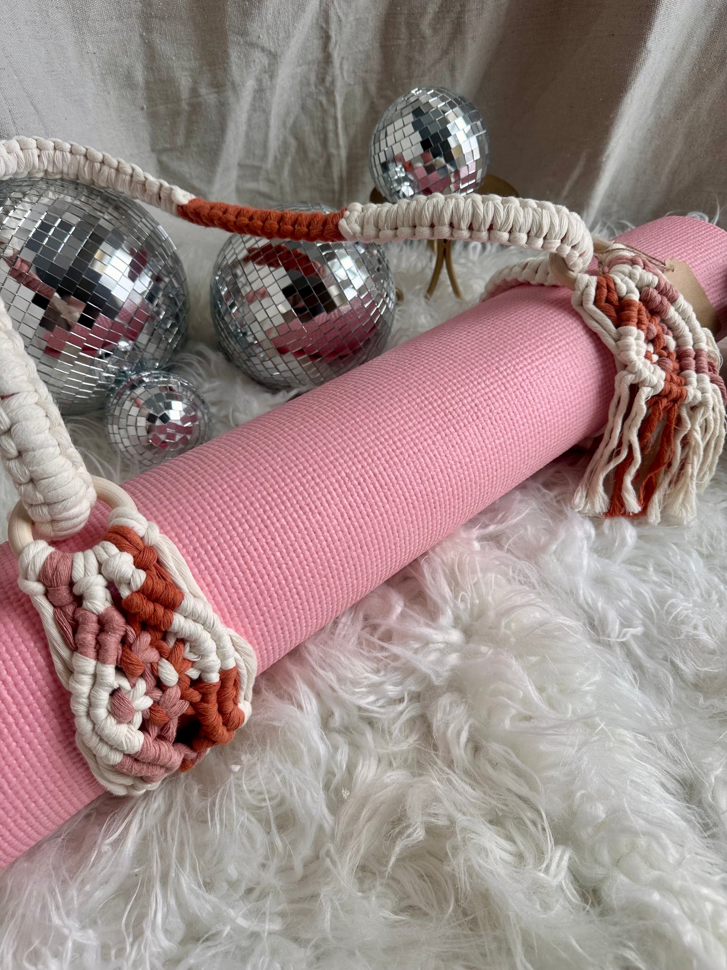 Macrame Yoga Mat Strap