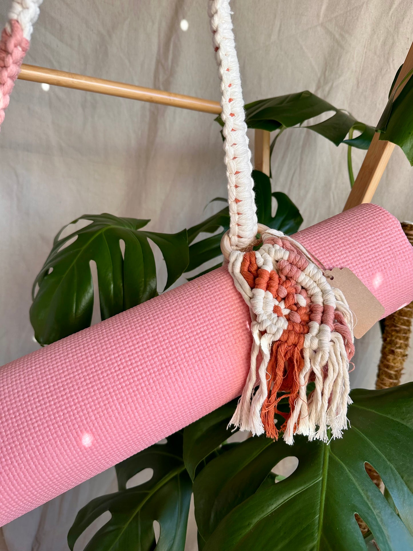 Macrame Yoga Mat Strap
