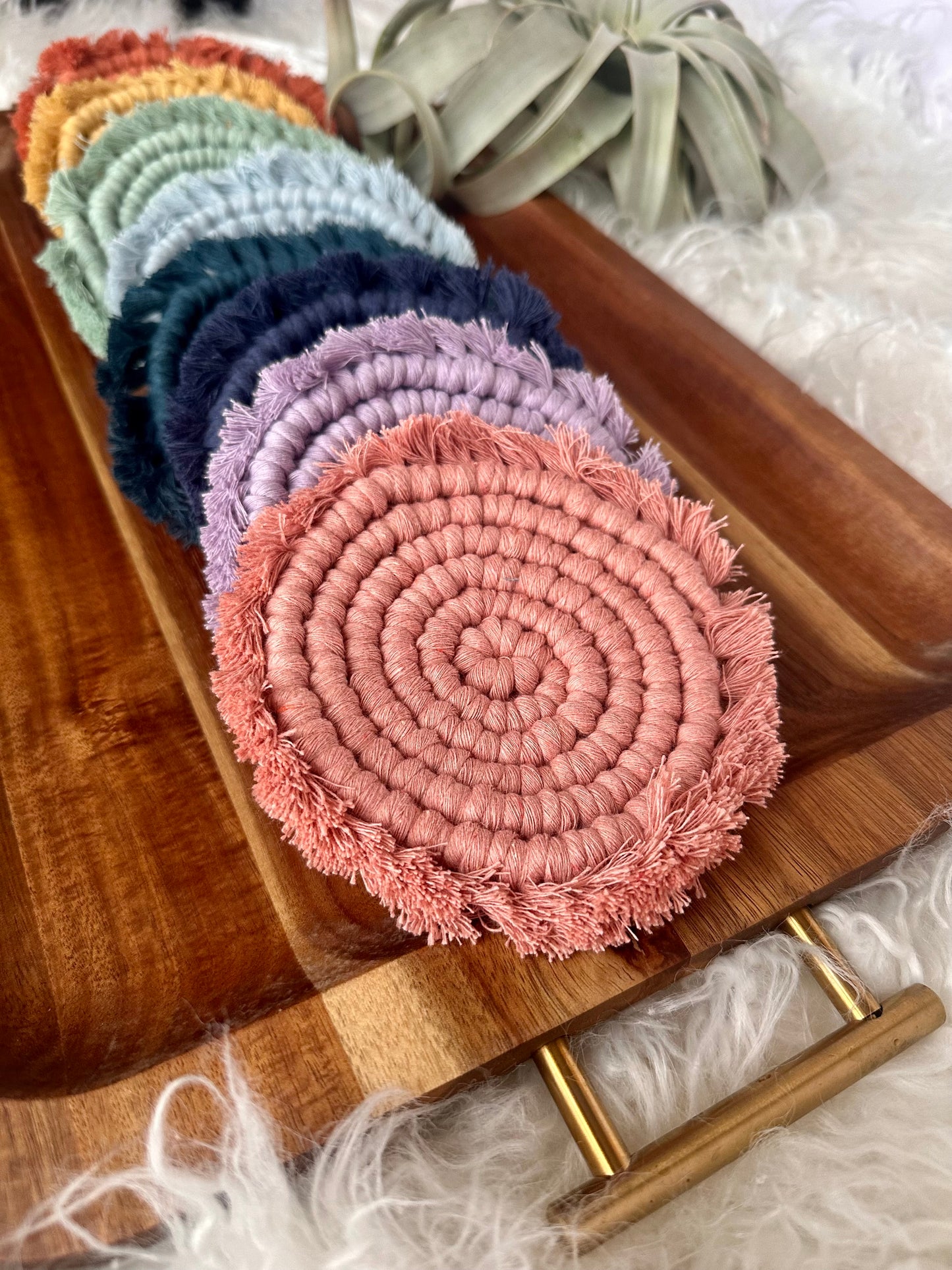 Macrame Coasters