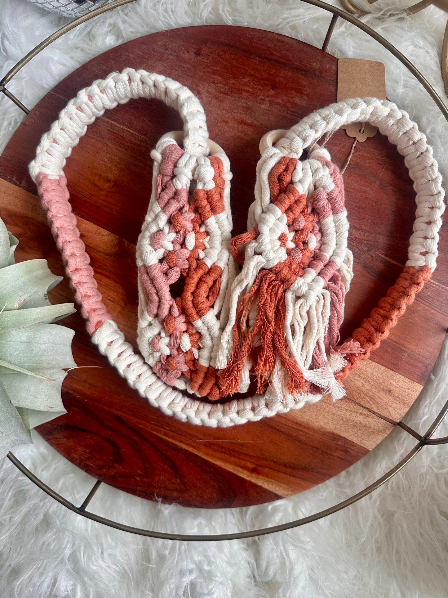 Macrame Yoga Mat Strap