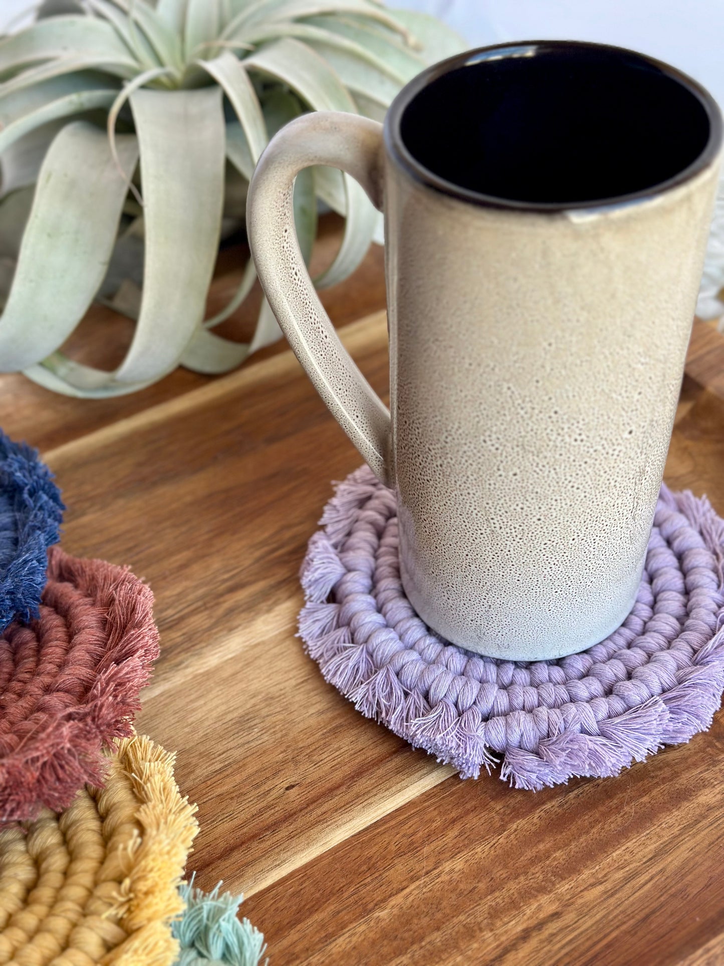 Macrame Coasters