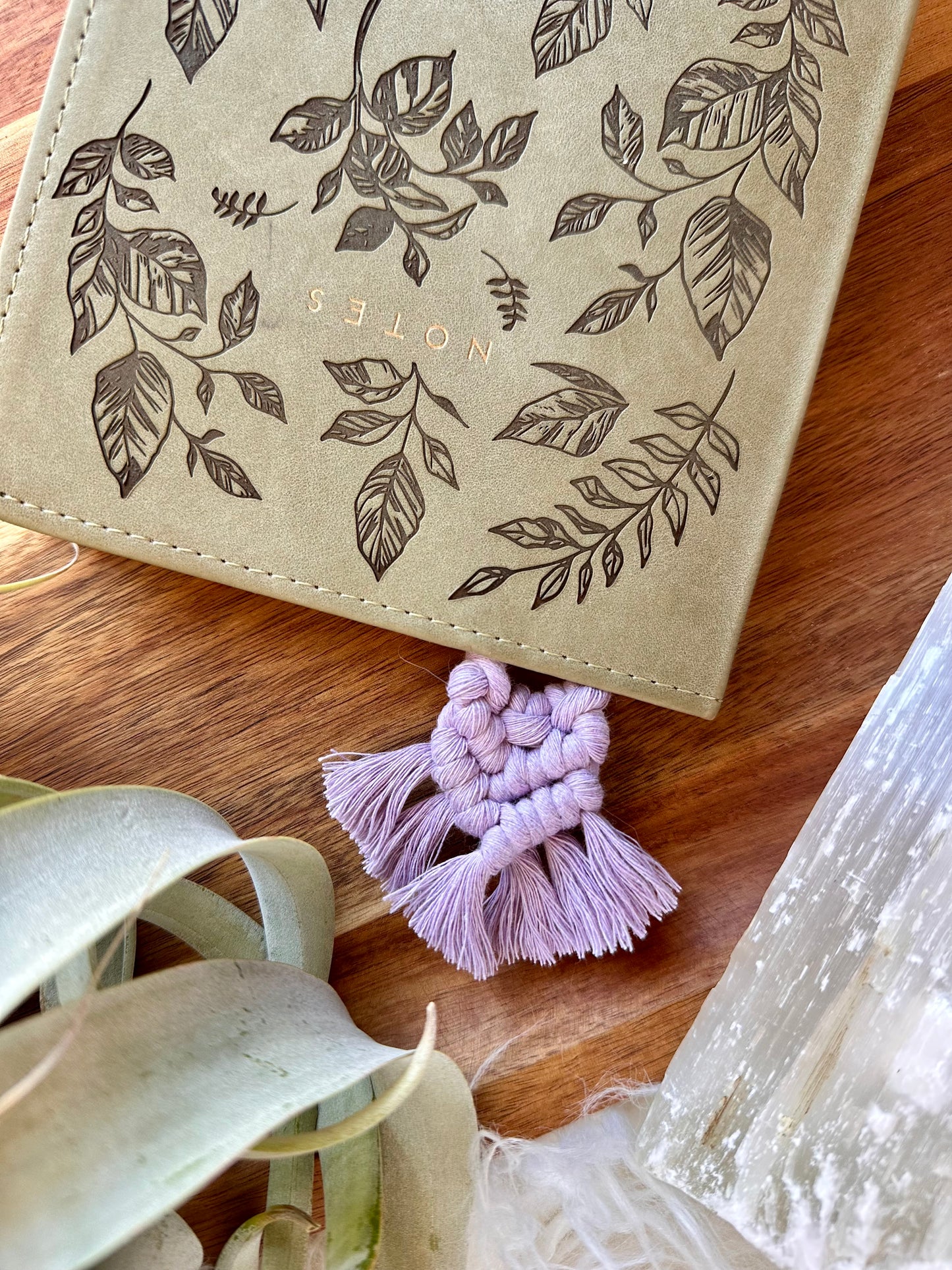 Macrame Bookmark Paperclip