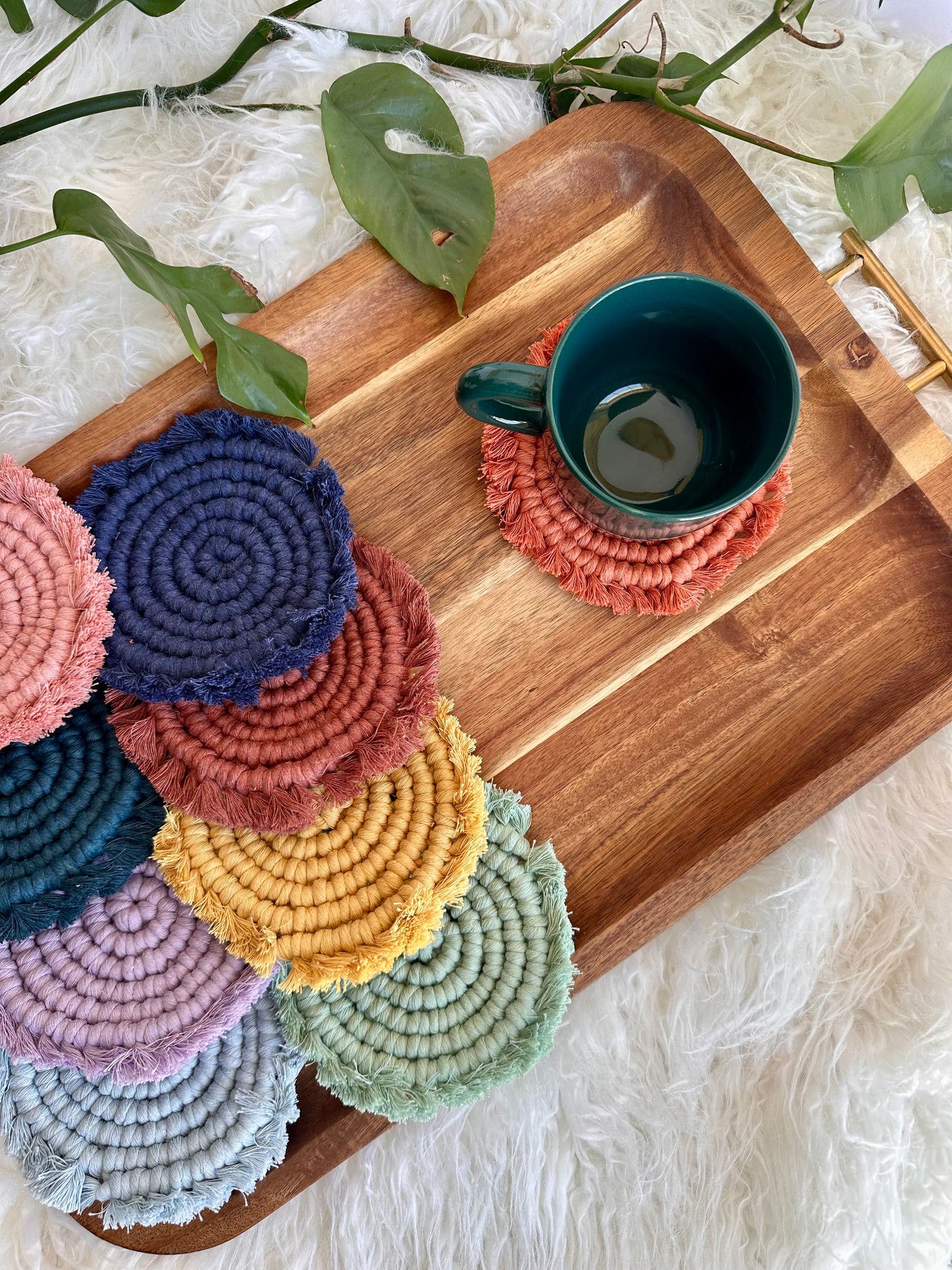 Macrame Coasters