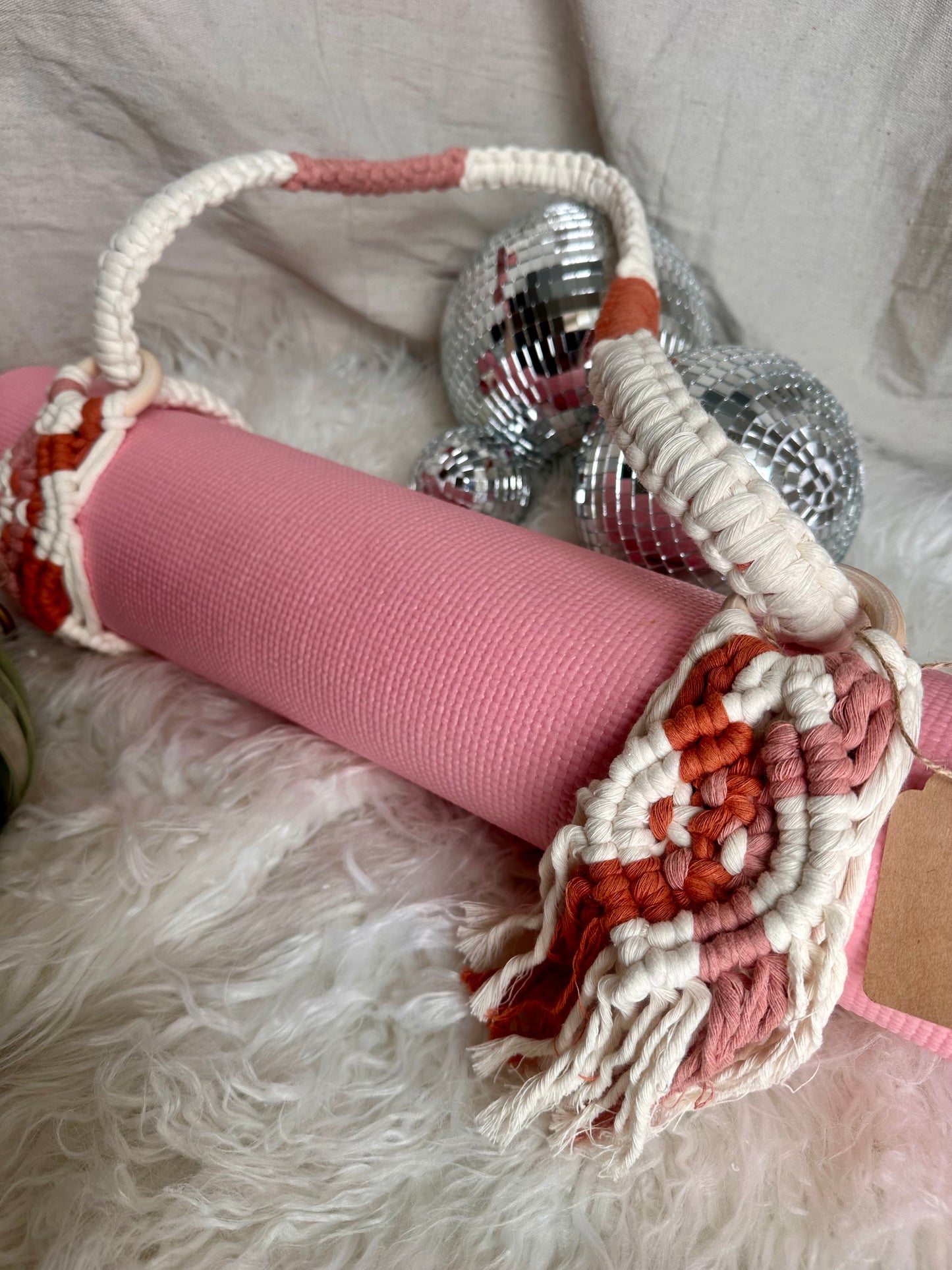 Macrame Yoga Mat Strap