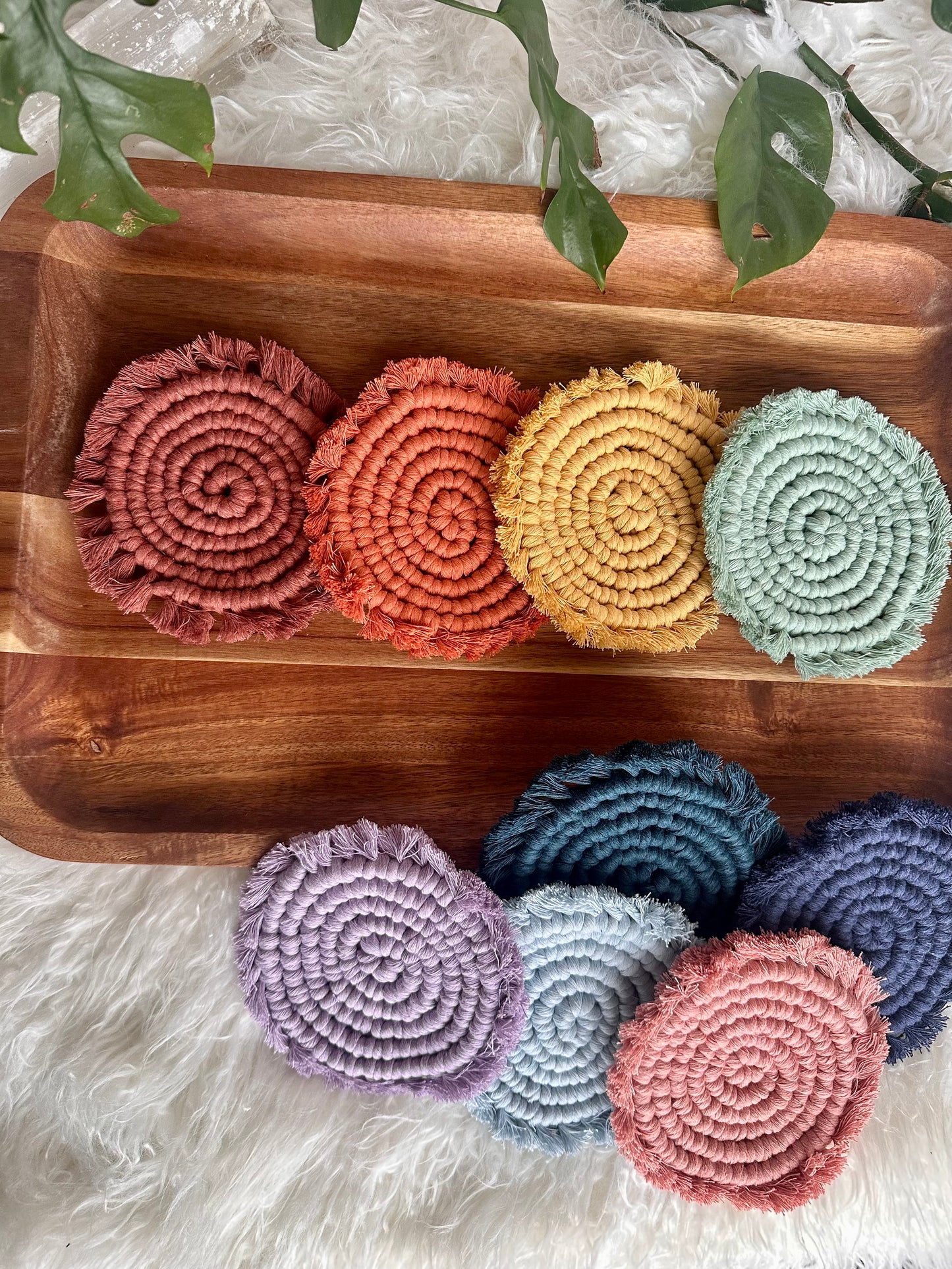 Macrame Coasters