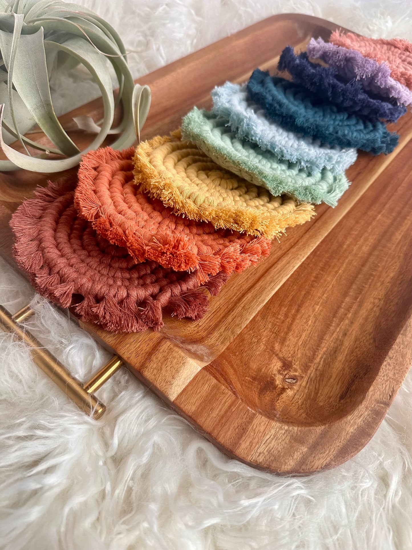 Macrame Coasters
