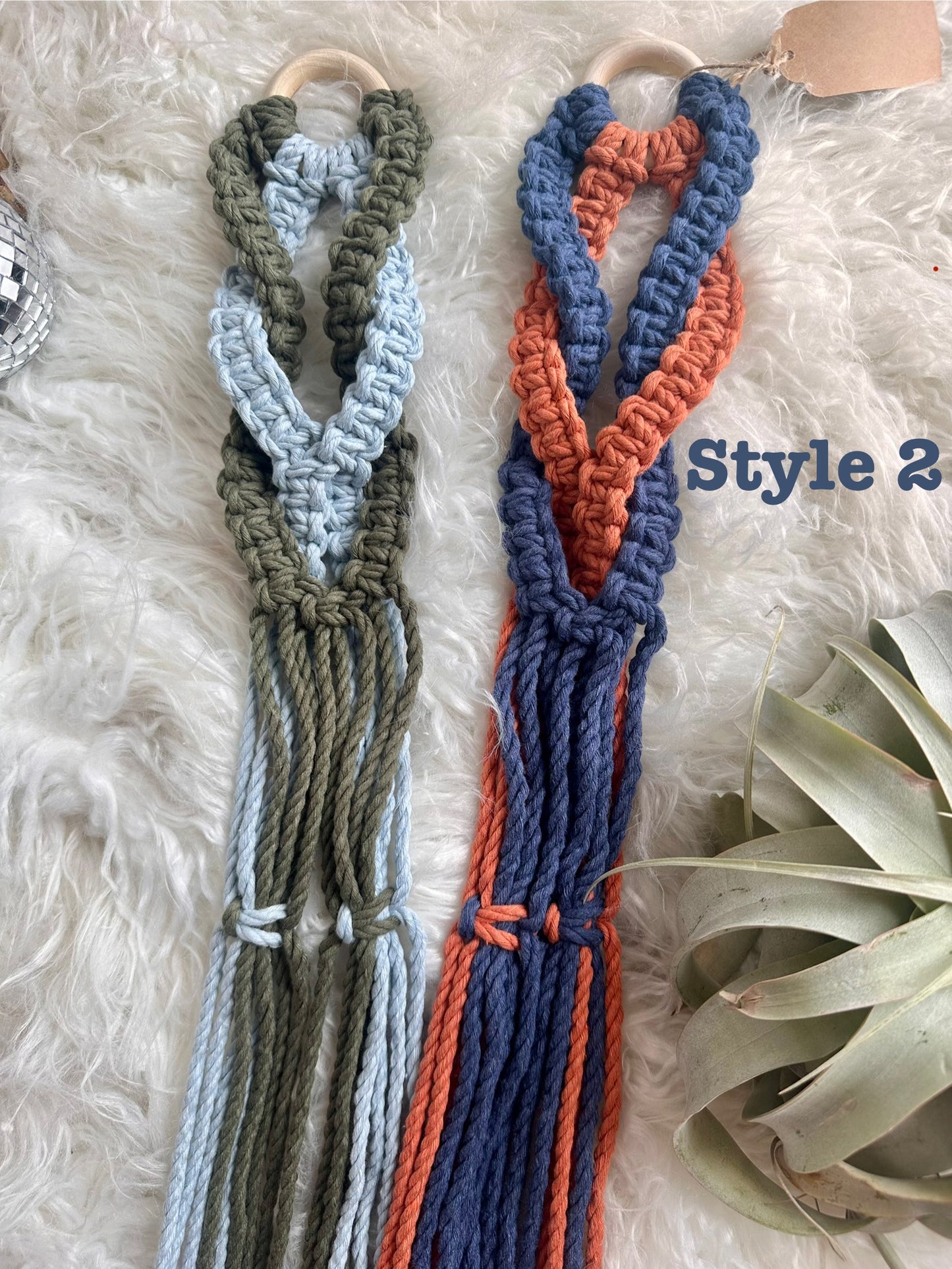Macrame Hat Hangers