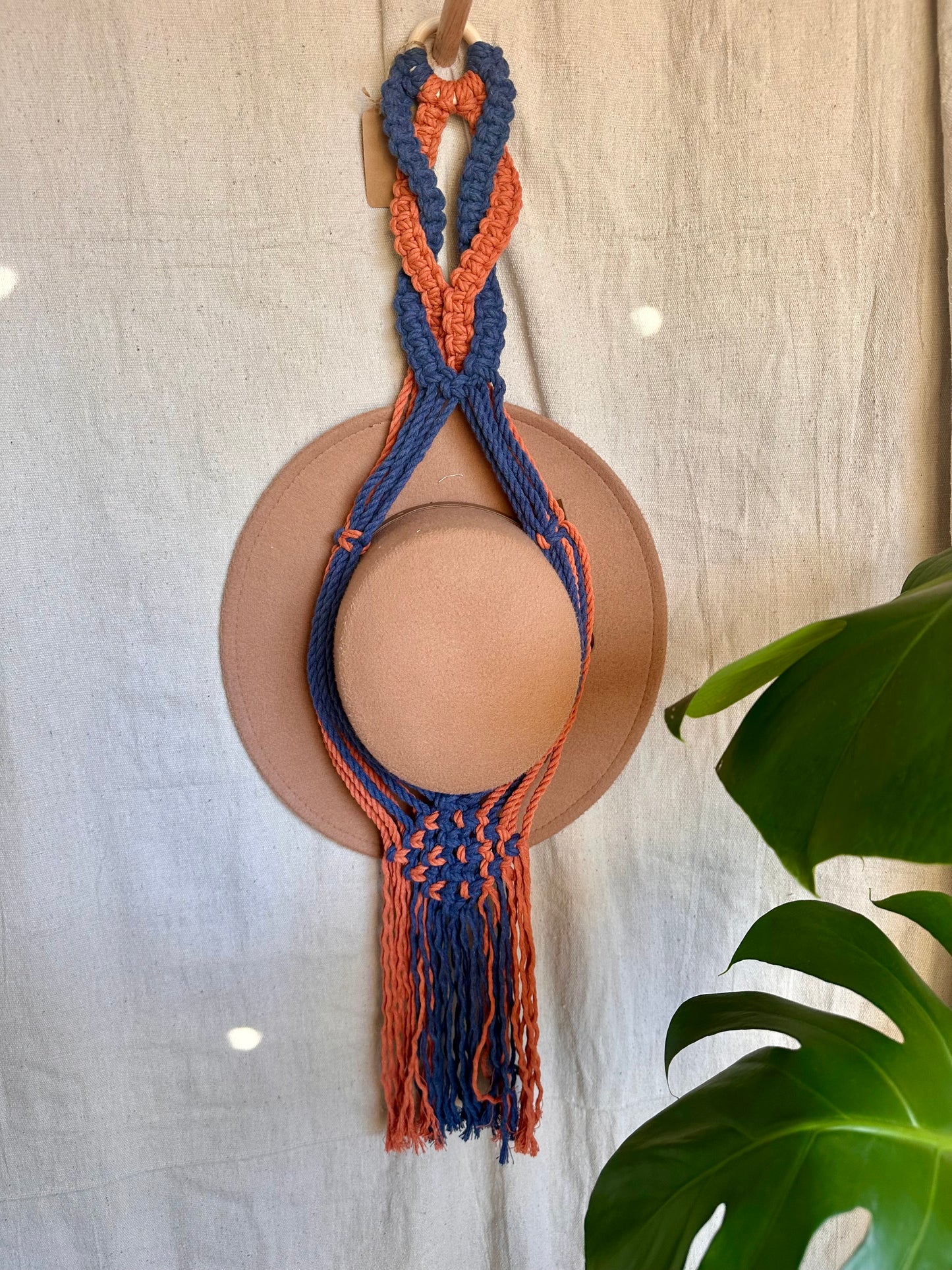 Macrame Hat Hangers
