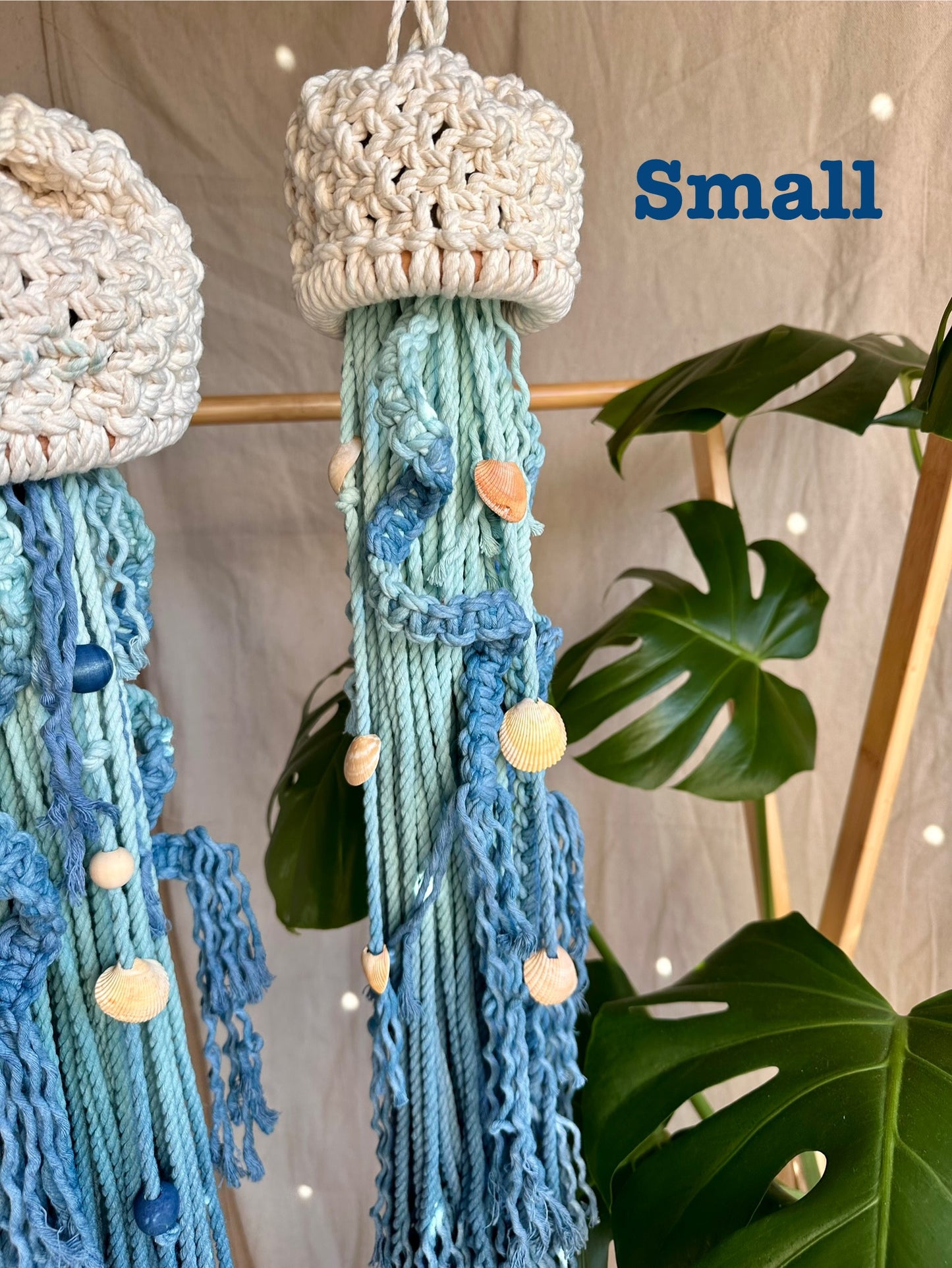 Bohemian Macrame Hanging Jellyfish