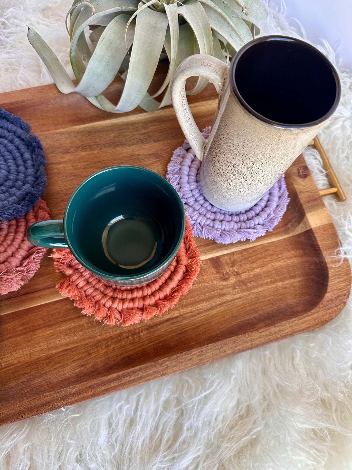 Macrame Coasters