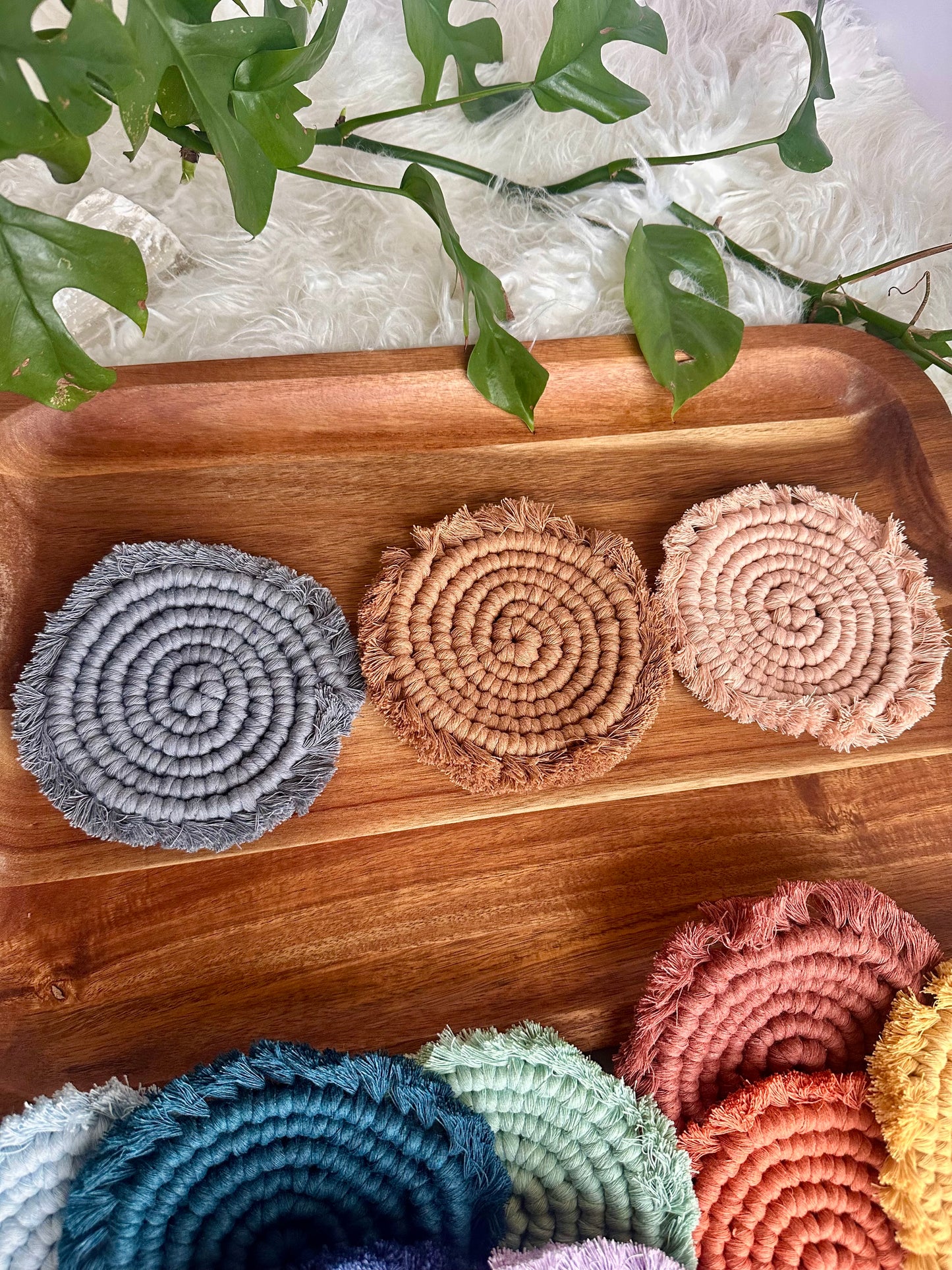 Macrame Coasters