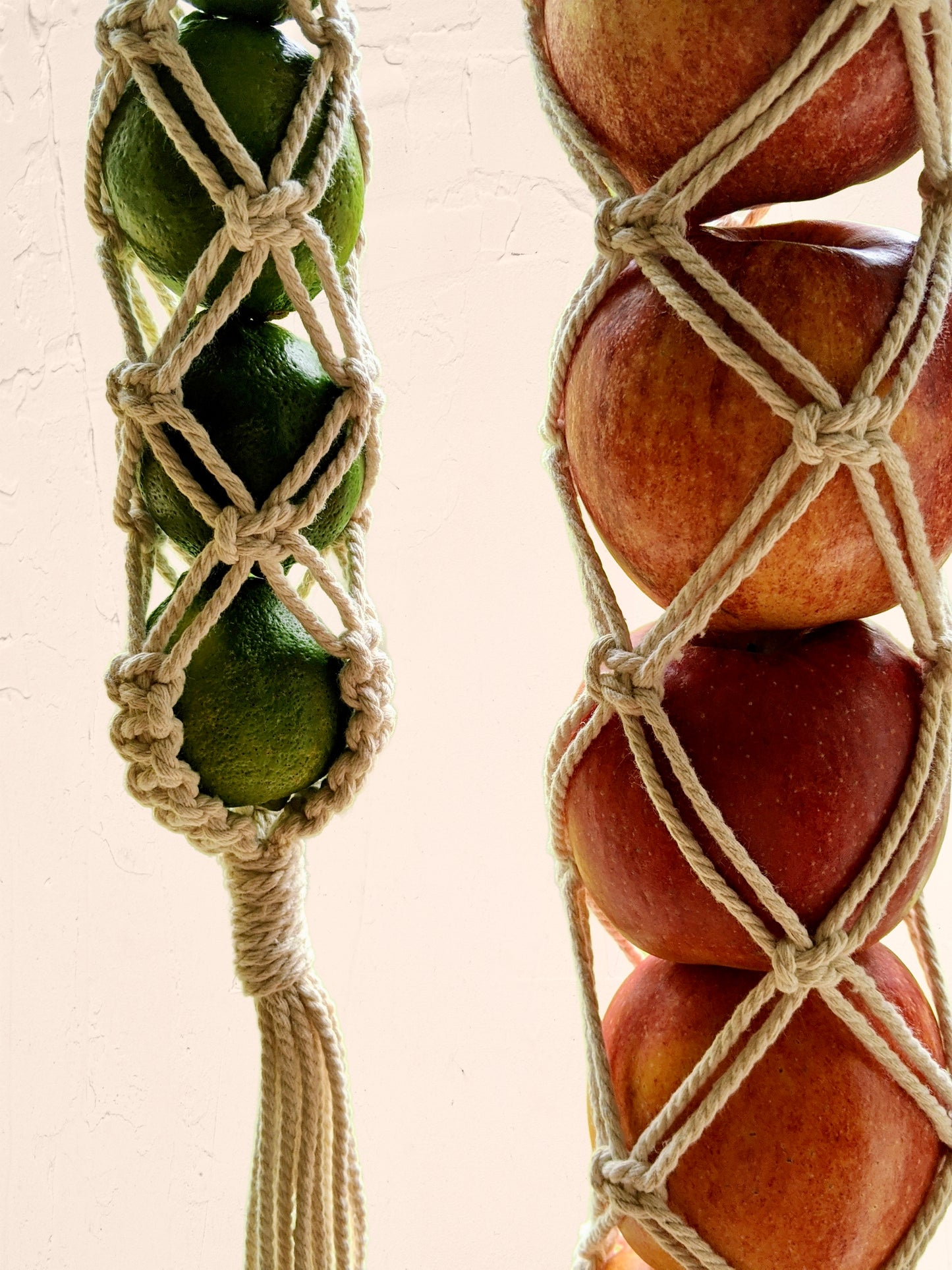Macrame Fruit & Veggie Hangers