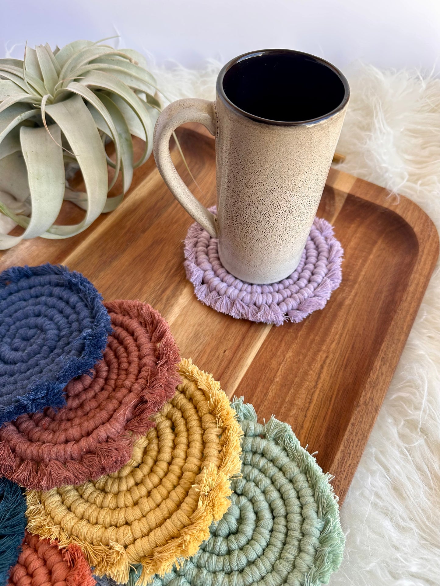 Macrame Coasters