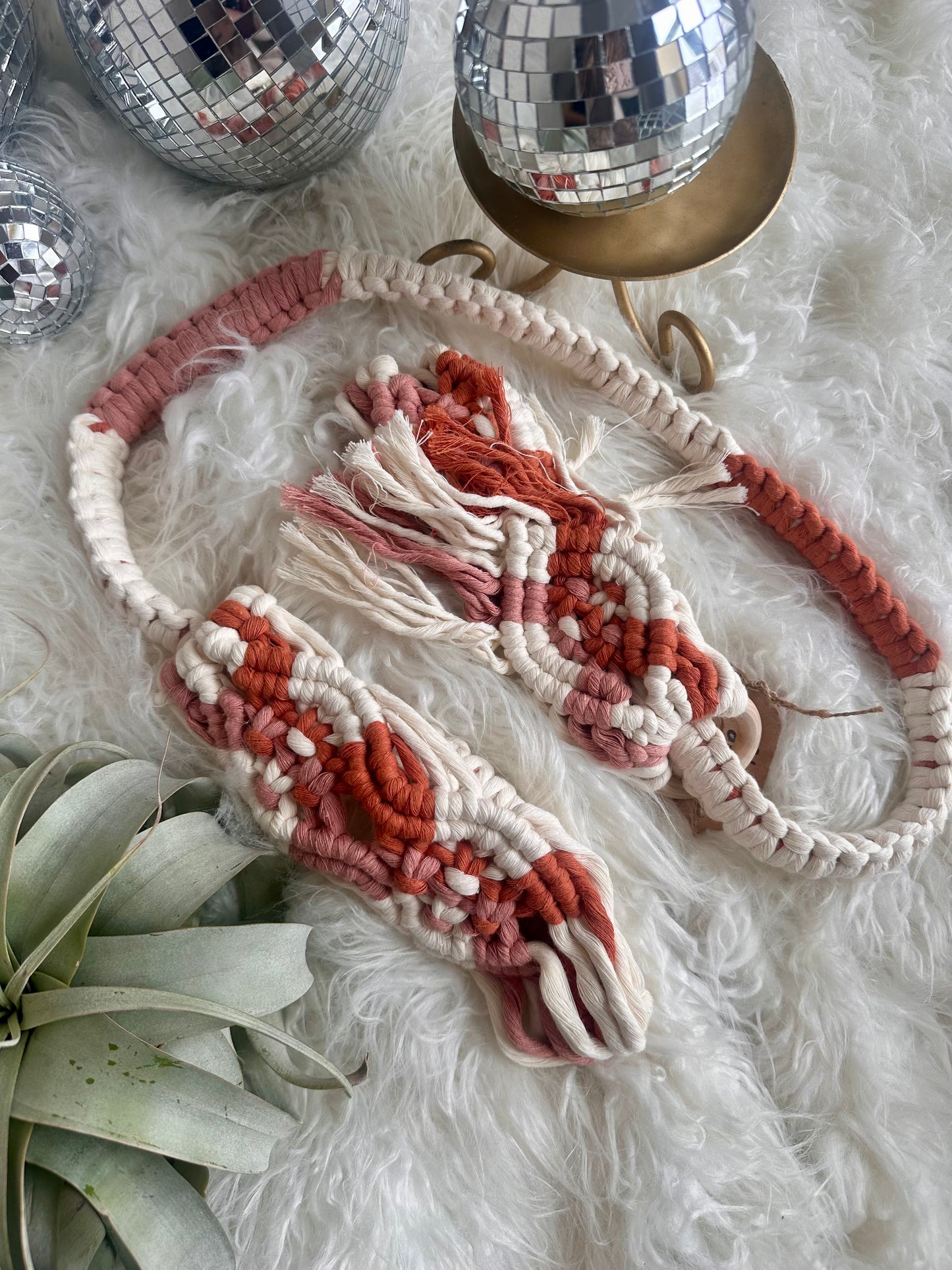 Macrame Yoga Mat Strap