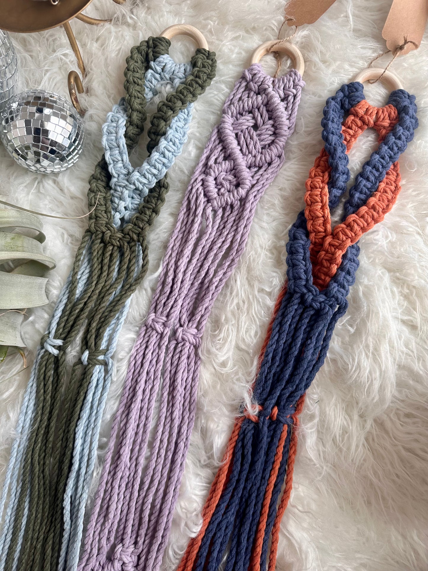 Macrame Hat Hangers