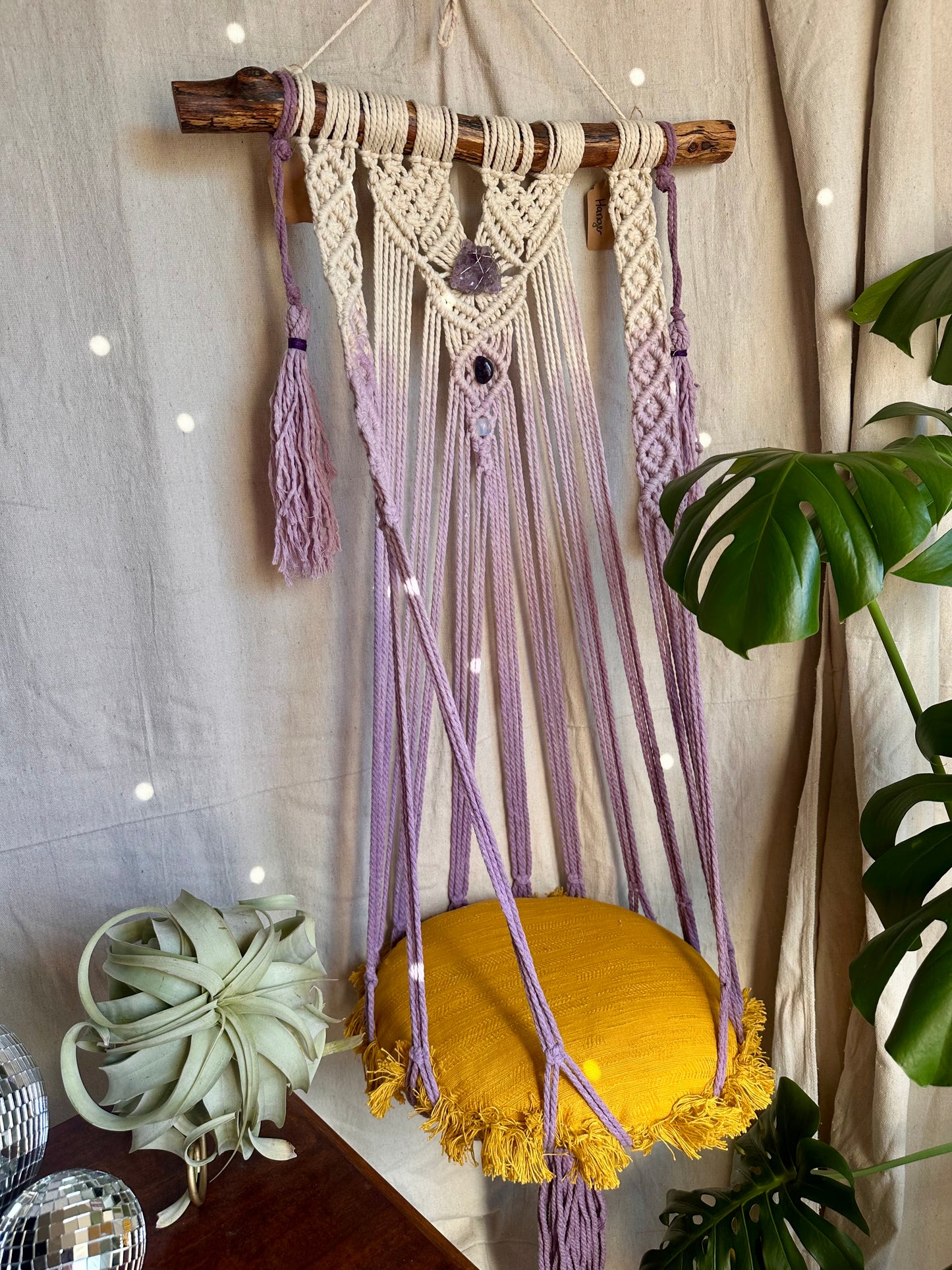 Custom Macrame Cat Hammock