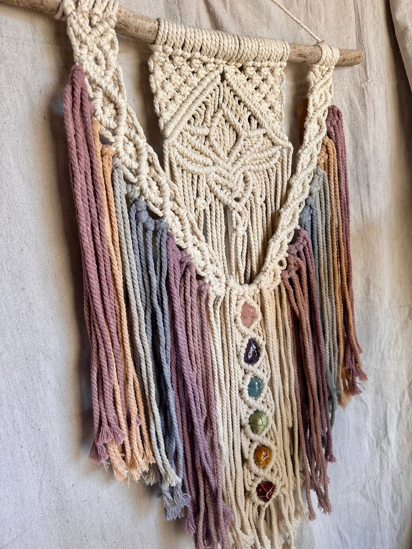 Lotus Chakra Medium Macrame Wall Hanging