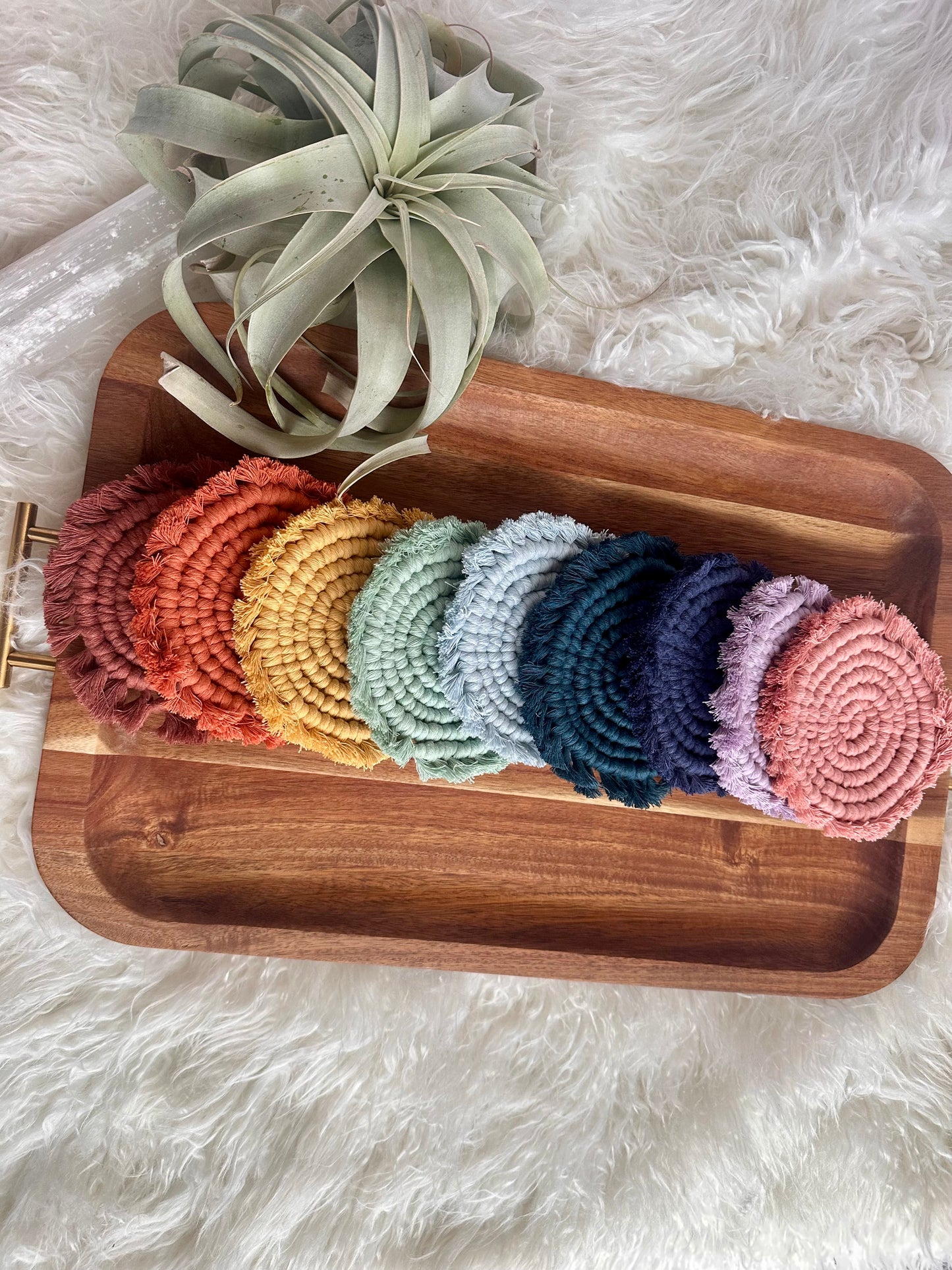 Macrame Coasters