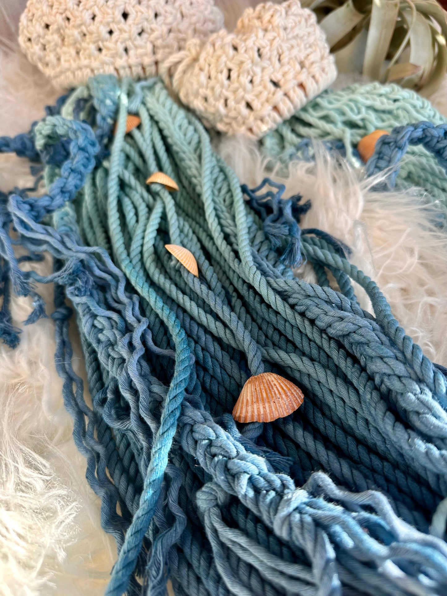 Bohemian Macrame Hanging Jellyfish