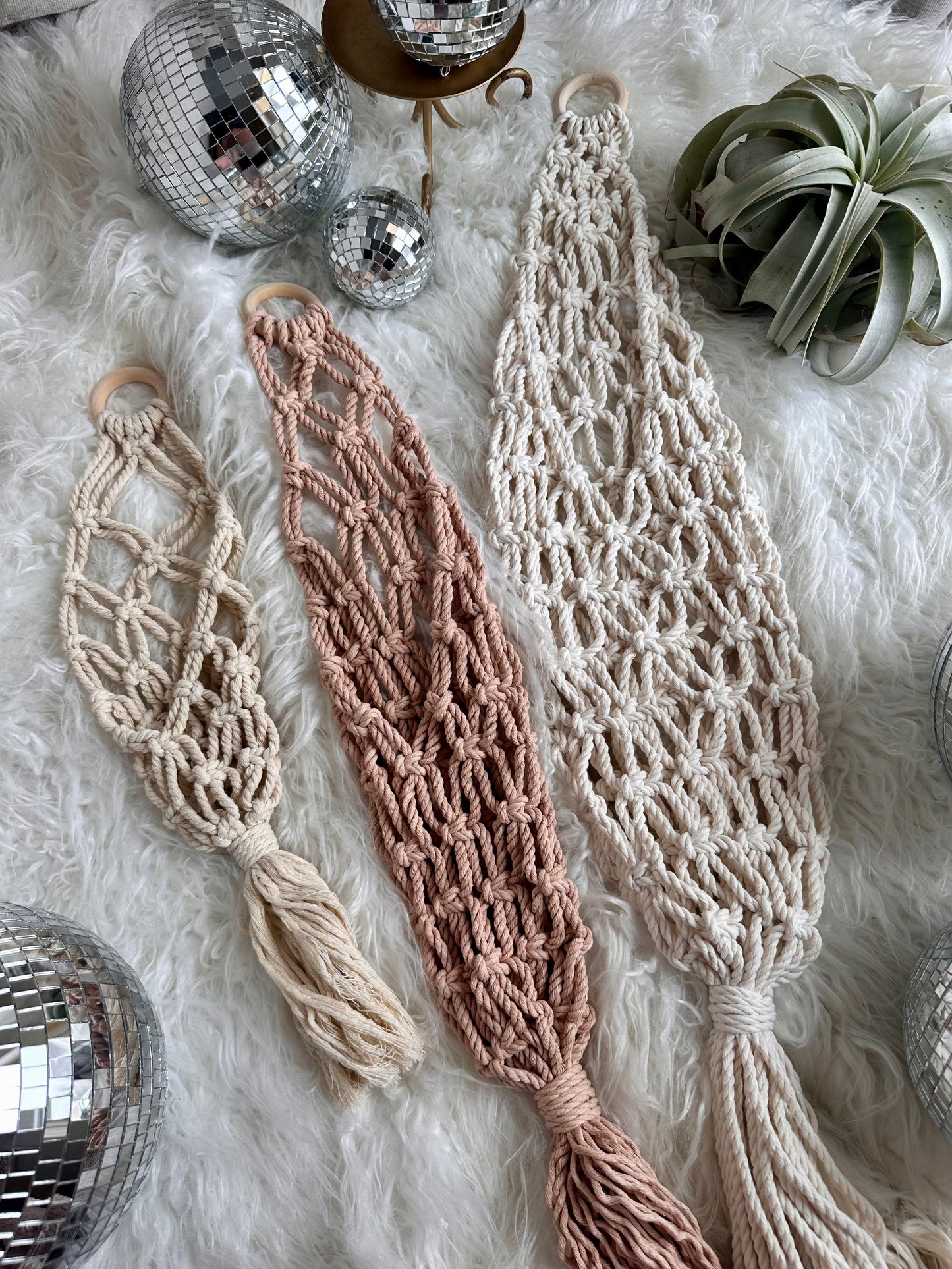 Macrame Hanging Basket